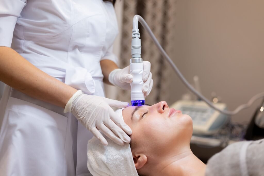 HIFU treatment in Dubai at Lakeshore for non-surgical skin tightening and youthful, glowing skin with advanced technology.