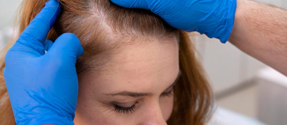 Hair Transplant vs Hair Loss Treatment: What’s the Difference? – Lakeshore Aesthetic & Wellness Center, Dubai Patient consulting a specialist about Hair Transplant in Dubai and Hair Loss Treatment in Dubai at a modern aesthetic clinic.