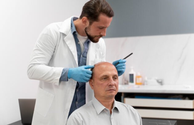 FUE vs DHI Hair Transplant in Dubai comparison showing hair restoration techniques