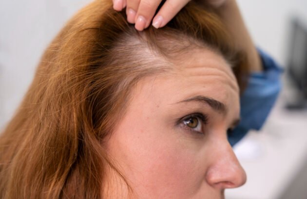 Common causes of hair loss in men and women, including genetic hair loss, hormonal changes, stress, nutritional deficiencies, and scalp conditions.
