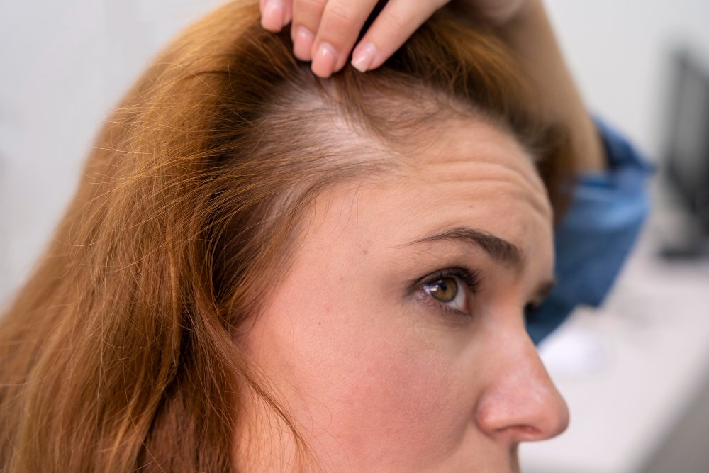 Common causes of hair loss in men and women, including genetic hair loss, hormonal changes, stress, nutritional deficiencies, and scalp conditions.
