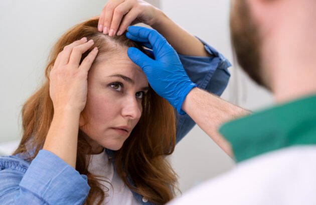 Hair Loss Treatment in Dubai for men and women, including PRP hair therapy, medical treatments, hair regrowth solutions, and personalised care for thinning hair.